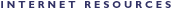 Internet Resources
