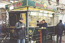Kroshka Kartoshka potatoe stalls